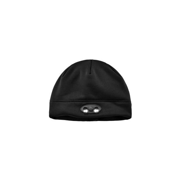Ergodyne Ergodyne N-Ferno 6804 Skull Cap Beanie Hat With LED Lights, Black 16803 - main